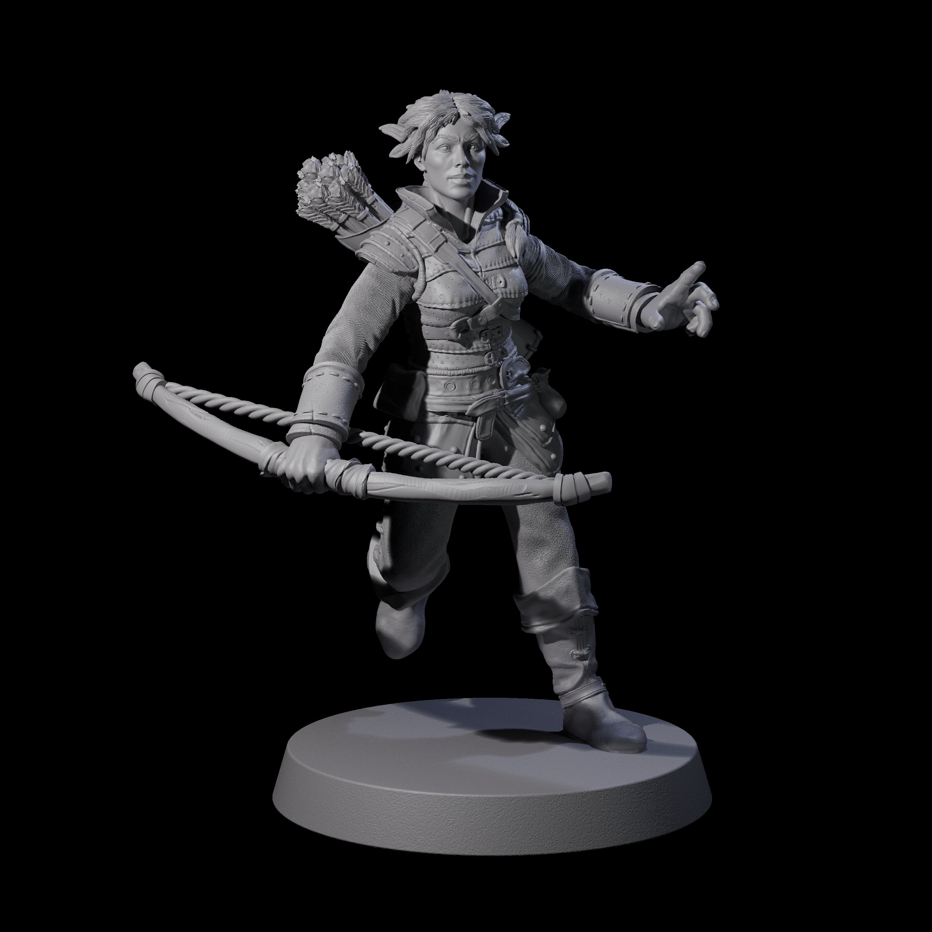 Toothy Bandit G Miniature for Dungeons and Dragons, Pathfinder or other TTRPGs