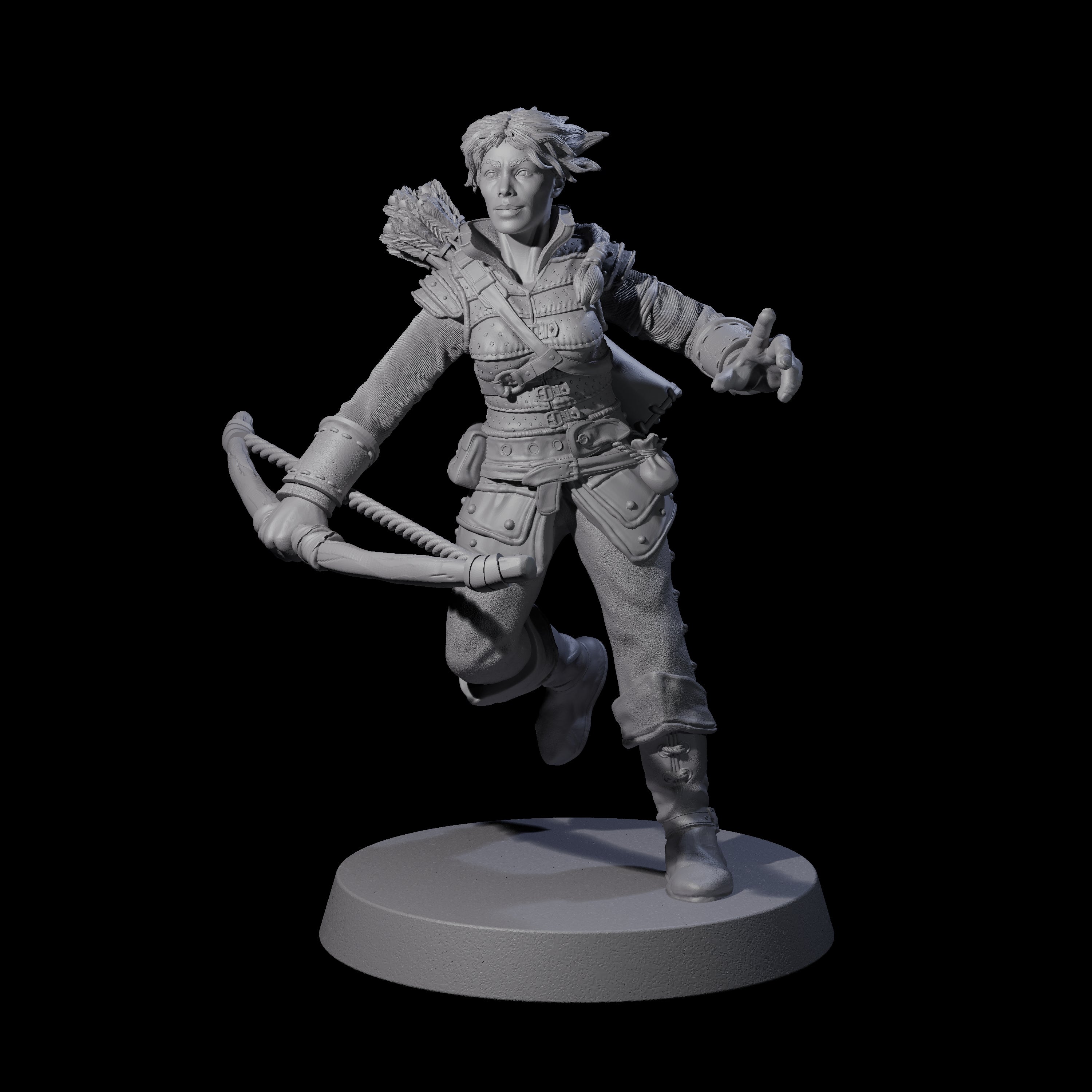 Toothy Bandit G Miniature for Dungeons and Dragons, Pathfinder or other TTRPGs