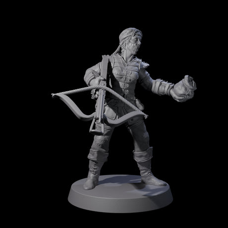 Toothy Bandit H Miniature for Dungeons and Dragons, Pathfinder or other TTRPGs