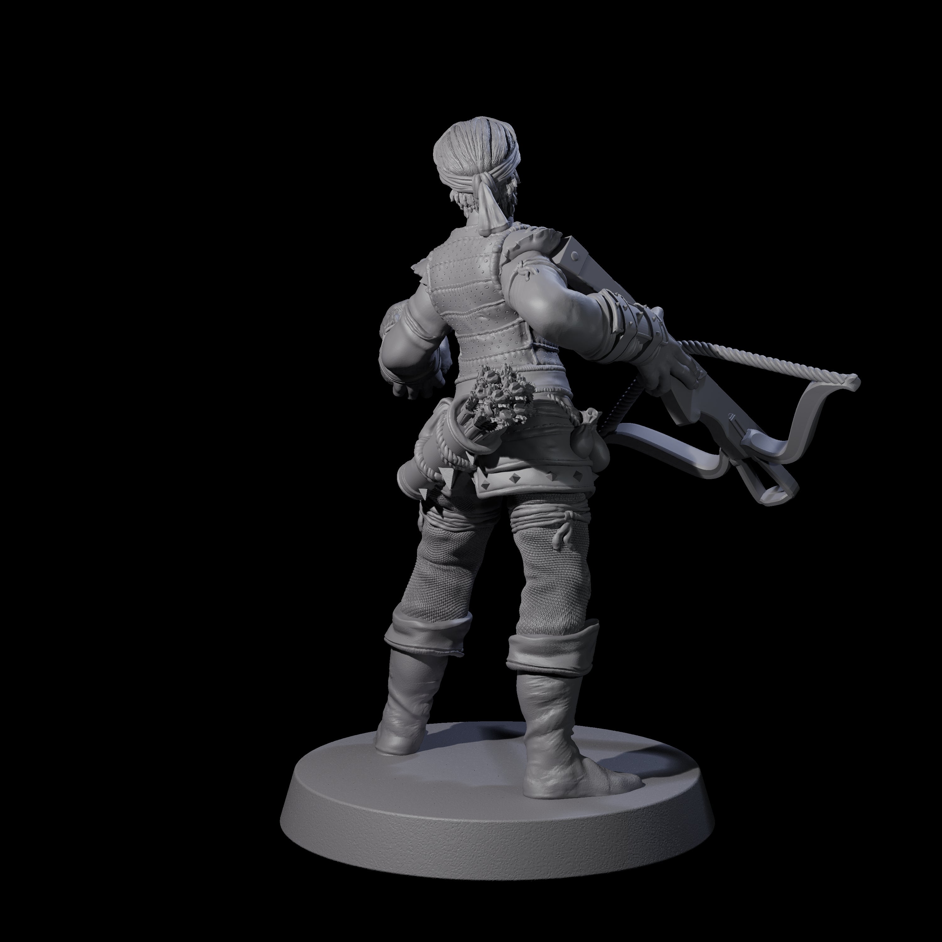 Toothy Bandit H Miniature for Dungeons and Dragons, Pathfinder or other TTRPGs