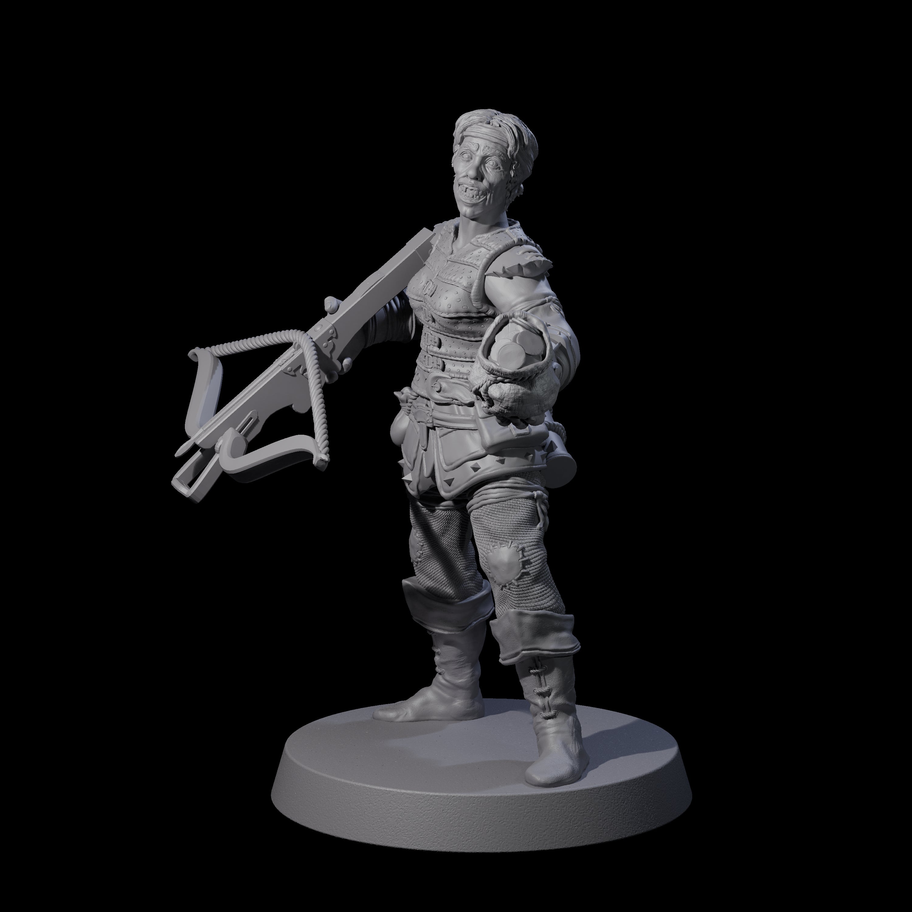 Toothy Bandit H Miniature for Dungeons and Dragons, Pathfinder or other TTRPGs