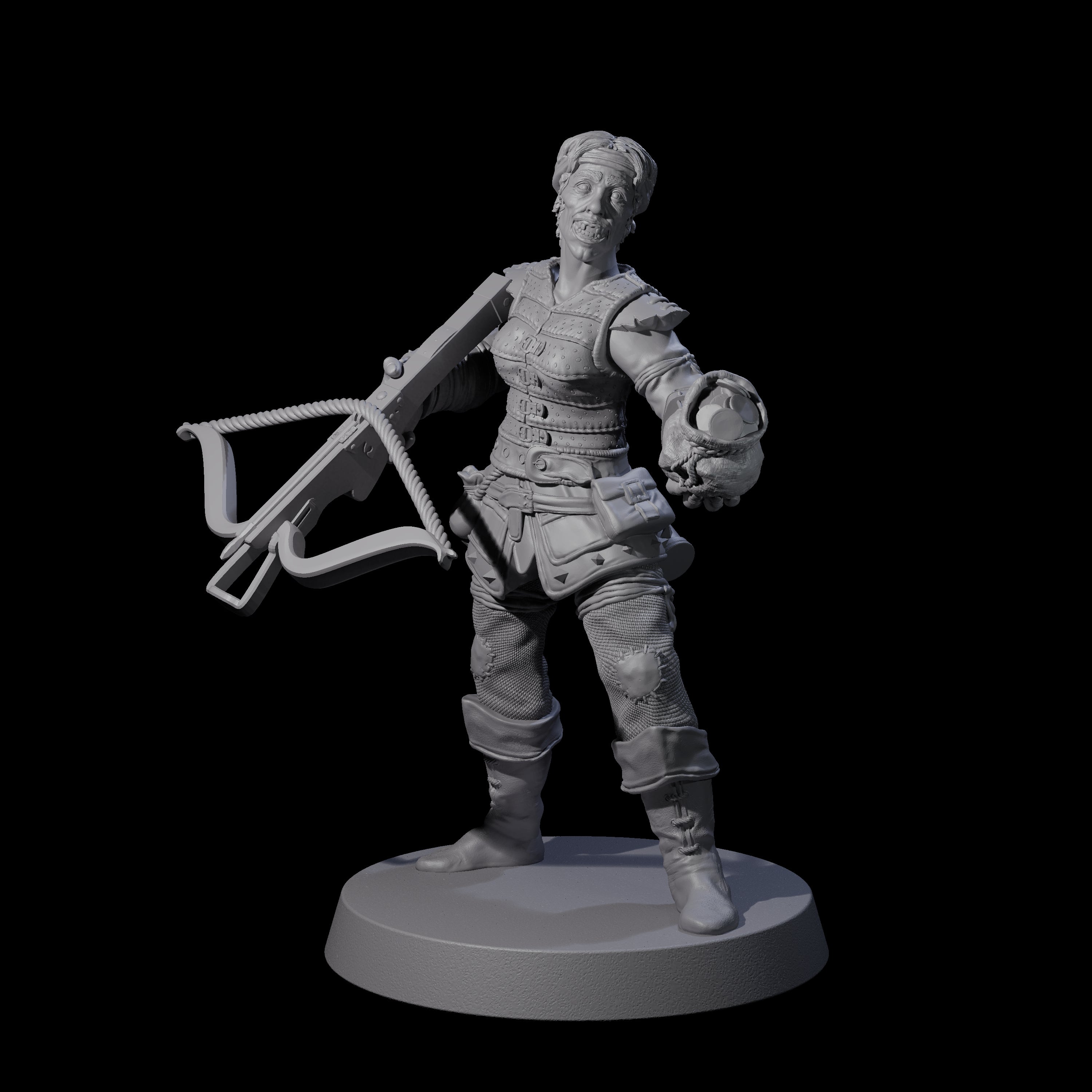 Toothy Bandit H Miniature for Dungeons and Dragons, Pathfinder or other TTRPGs