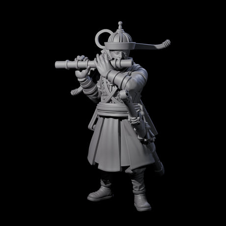Tooting Human Crossbow Warrior Miniature for Dungeons and Dragons, Pathfinder or other TTRPGs