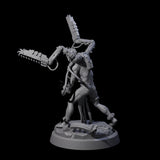 Tormented Cyborg Penitent A Miniature for Dungeons and Dragons, Pathfinder or other TTRPGs