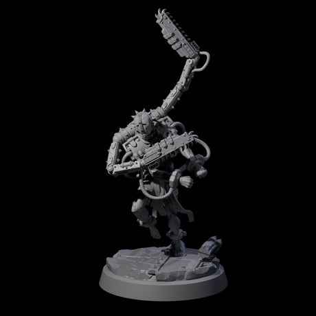 Tormented Cyborg Penitent B Miniature for Dungeons and Dragons, Pathfinder or other TTRPGs