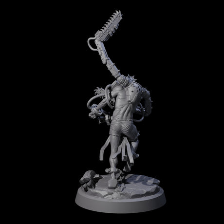 Tormented Cyborg Penitent B Miniature for Dungeons and Dragons, Pathfinder or other TTRPGs