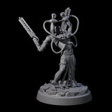 Tormented Cyborg Penitent C Miniature for Dungeons and Dragons, Pathfinder or other TTRPGs