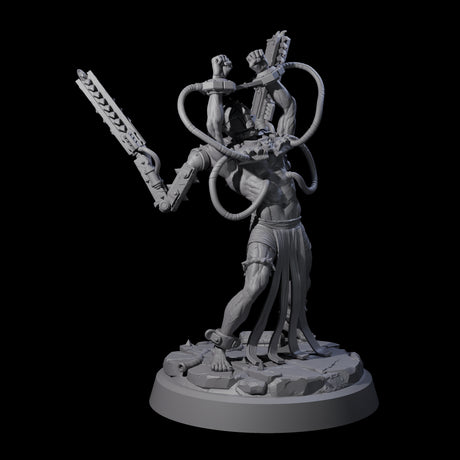 Tormented Cyborg Penitent C Miniature for Dungeons and Dragons, Pathfinder or other TTRPGs