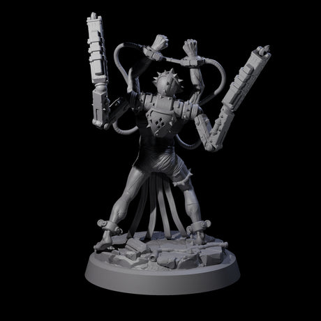 Tormented Cyborg Penitent C Miniature for Dungeons and Dragons, Pathfinder or other TTRPGs
