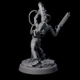Tormented Cyborg Penitent C Miniature for Dungeons and Dragons, Pathfinder or other TTRPGs