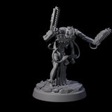 Tormented Cyborg Penitent D Miniature for Dungeons and Dragons, Pathfinder or other TTRPGs