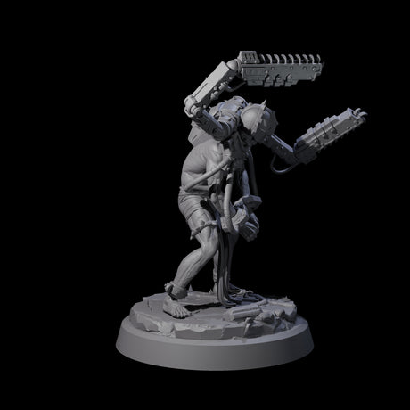 Tormented Cyborg Penitent E Miniature for Dungeons and Dragons, Pathfinder or other TTRPGs