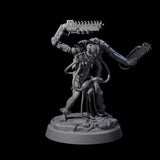 Tormented Cyborg Penitents Miniature for Dungeons and Dragons, Pathfinder or other TTRPGs