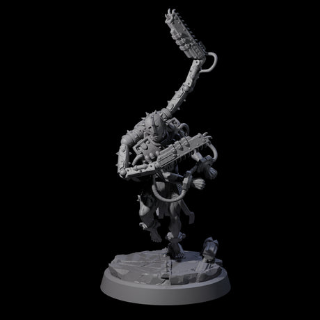 Tormented Cyborg Penitents Miniature for Dungeons and Dragons, Pathfinder or other TTRPGs