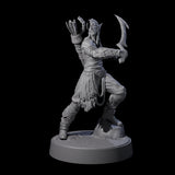 Tormented Eyeless Drow A Miniature for Dungeons and Dragons, Pathfinder or other TTRPGs