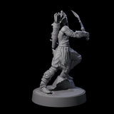 Tormented Eyeless Drow A Miniature for Dungeons and Dragons, Pathfinder or other TTRPGs