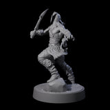 Tormented Eyeless Drow A Miniature for Dungeons and Dragons, Pathfinder or other TTRPGs