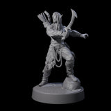 Tormented Eyeless Drow A Miniature for Dungeons and Dragons, Pathfinder or other TTRPGs