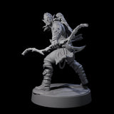 Tormented Eyeless Drow B Miniature for Dungeons and Dragons, Pathfinder or other TTRPGs