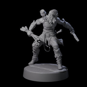 Tormented Eyeless Drow B Miniature for Dungeons and Dragons, Pathfinder or other TTRPGs