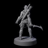 Tormented Eyeless Drow C Miniature for Dungeons and Dragons, Pathfinder or other TTRPGs