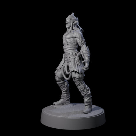 Tormented Eyeless Drow C Miniature for Dungeons and Dragons, Pathfinder or other TTRPGs