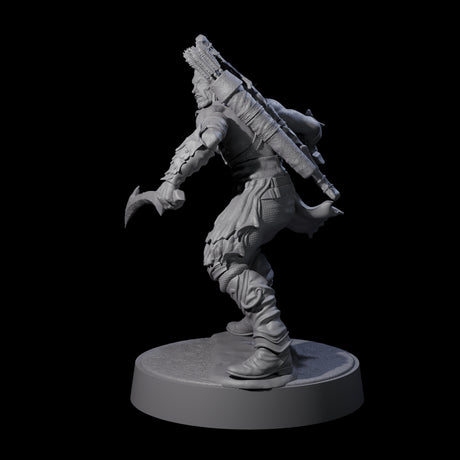 Tormented Eyeless Drow D Miniature for Dungeons and Dragons, Pathfinder or other TTRPGs