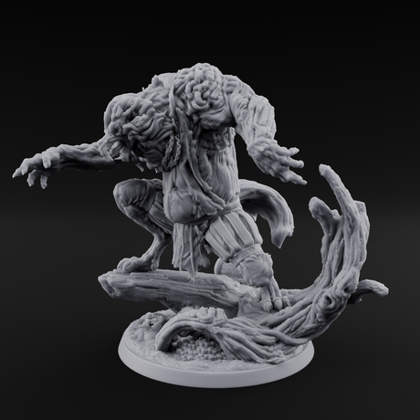 Tormented Werewolf Brute Miniature for Dungeons and Dragons, Pathfinder or other TTRPGs