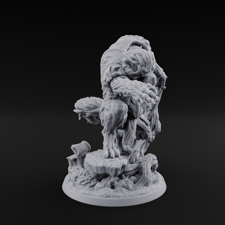 Tormented Werewolf Brute Miniature for Dungeons and Dragons, Pathfinder or other TTRPGs