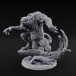 Tormented Werewolf Brute Miniature for Dungeons and Dragons, Pathfinder or other TTRPGs