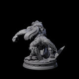 Tortured Gnoll Rager Miniature for Dungeons and Dragons, Pathfinder or other TTRPGs