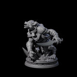 Tortured Gnoll Rager Miniature for Dungeons and Dragons, Pathfinder or other TTRPGs