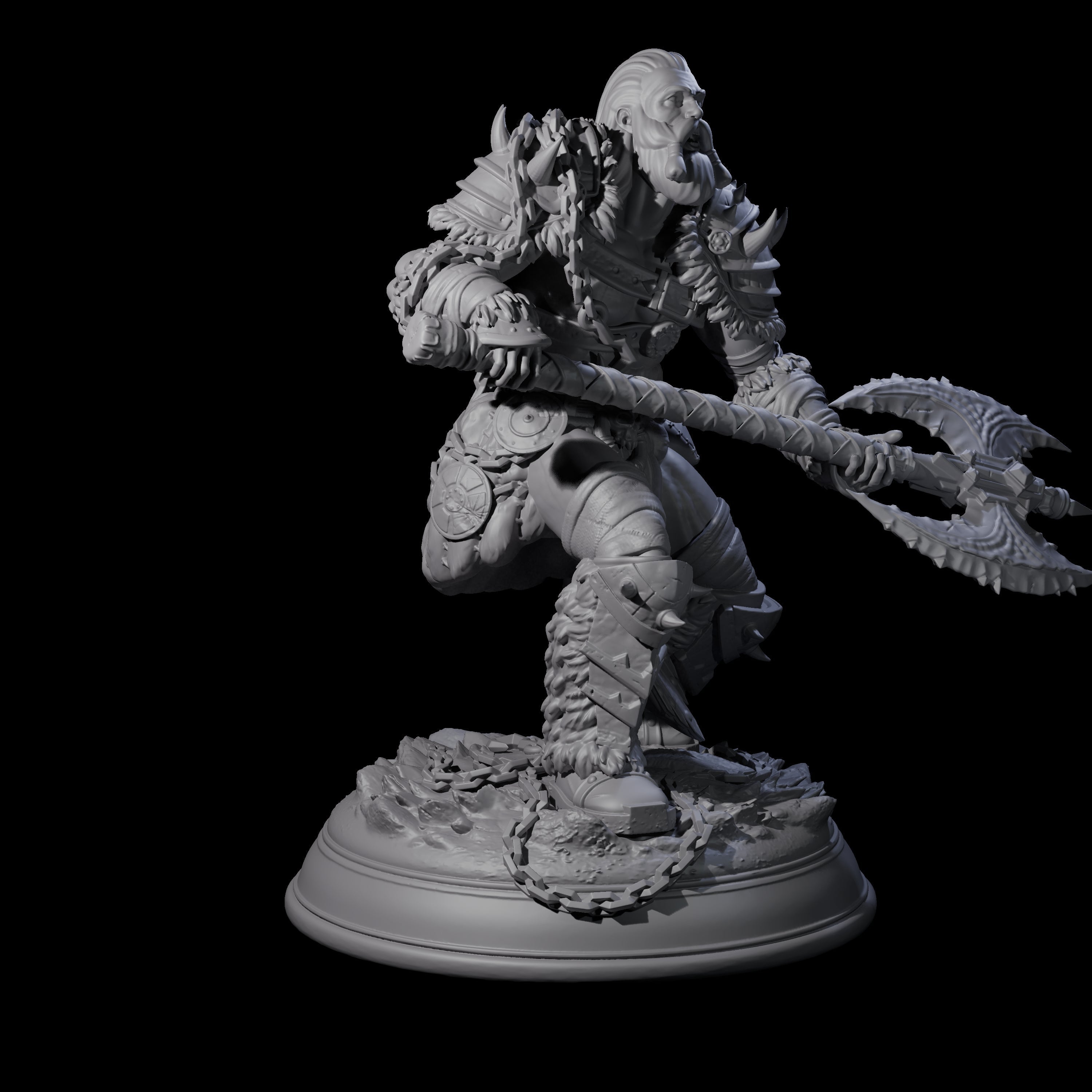 Towering Frost Giant A Miniature for Dungeons and Dragons, Pathfinder or other TTRPGs