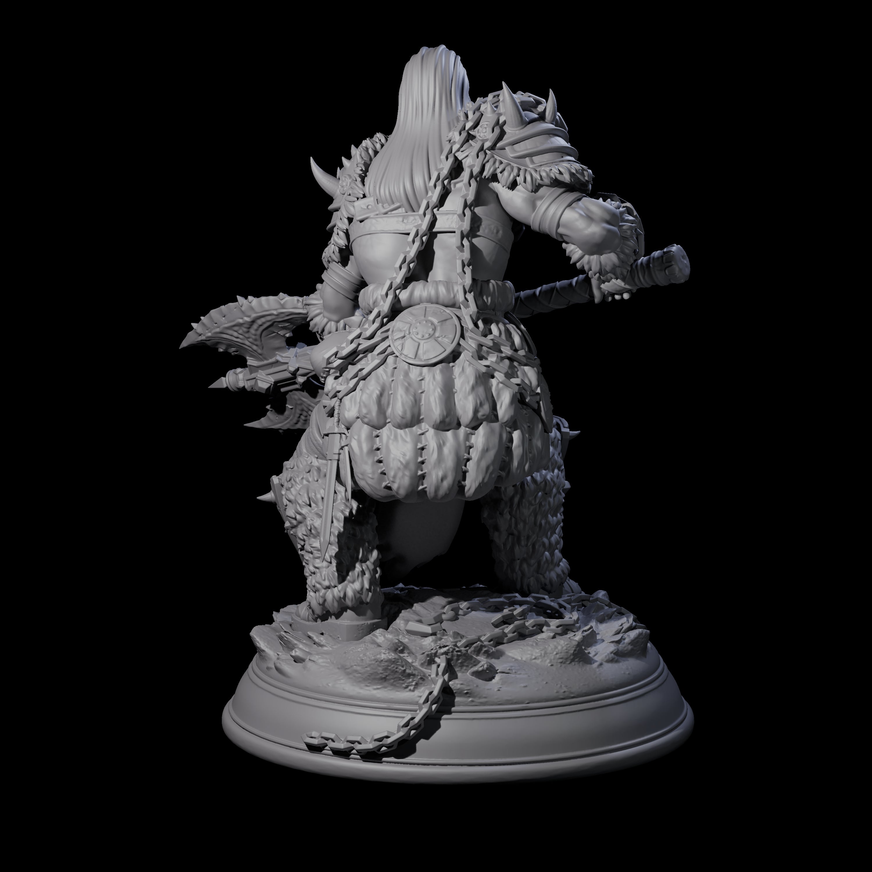 Towering Frost Giant A Miniature for Dungeons and Dragons, Pathfinder or other TTRPGs