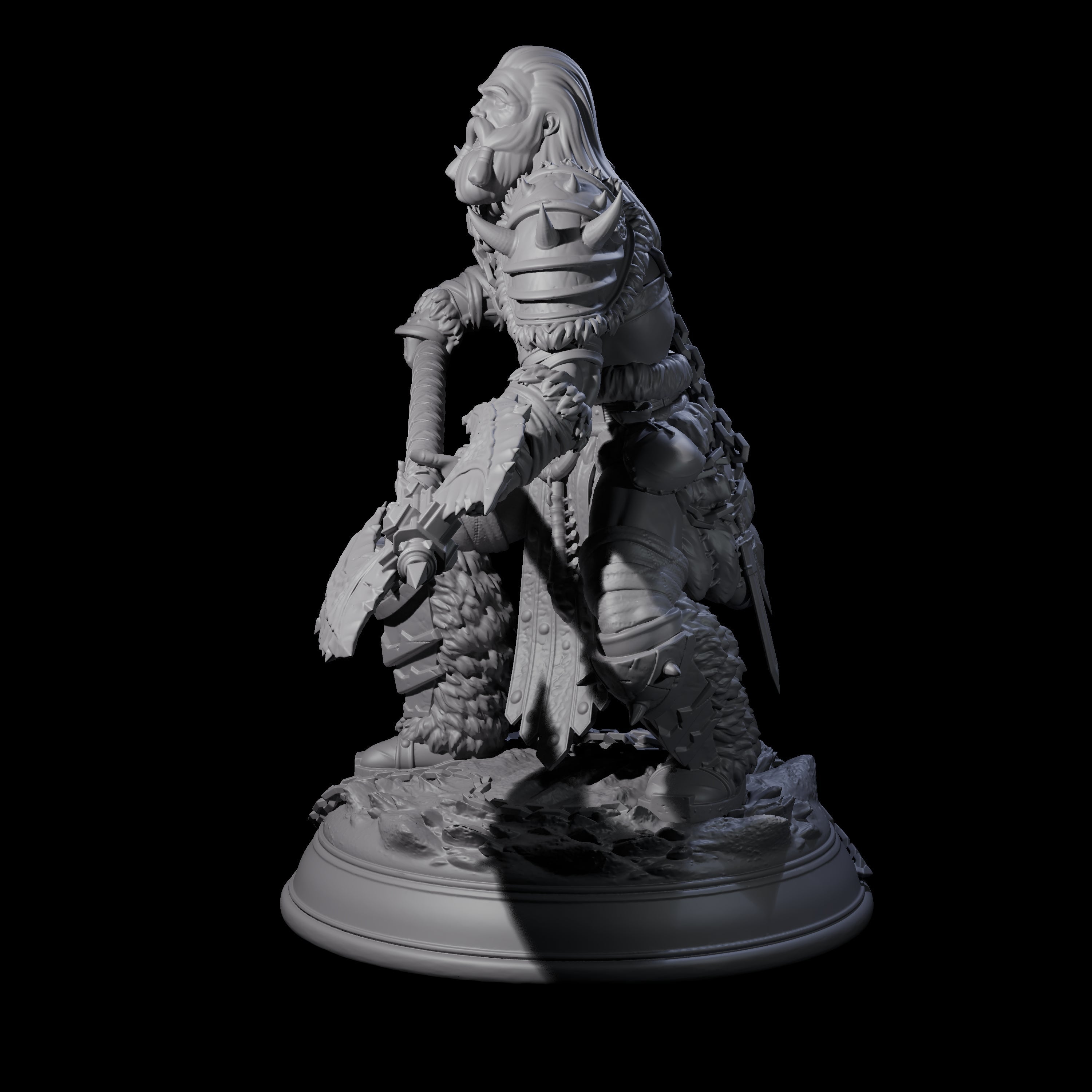 Towering Frost Giant A Miniature for Dungeons and Dragons, Pathfinder or other TTRPGs