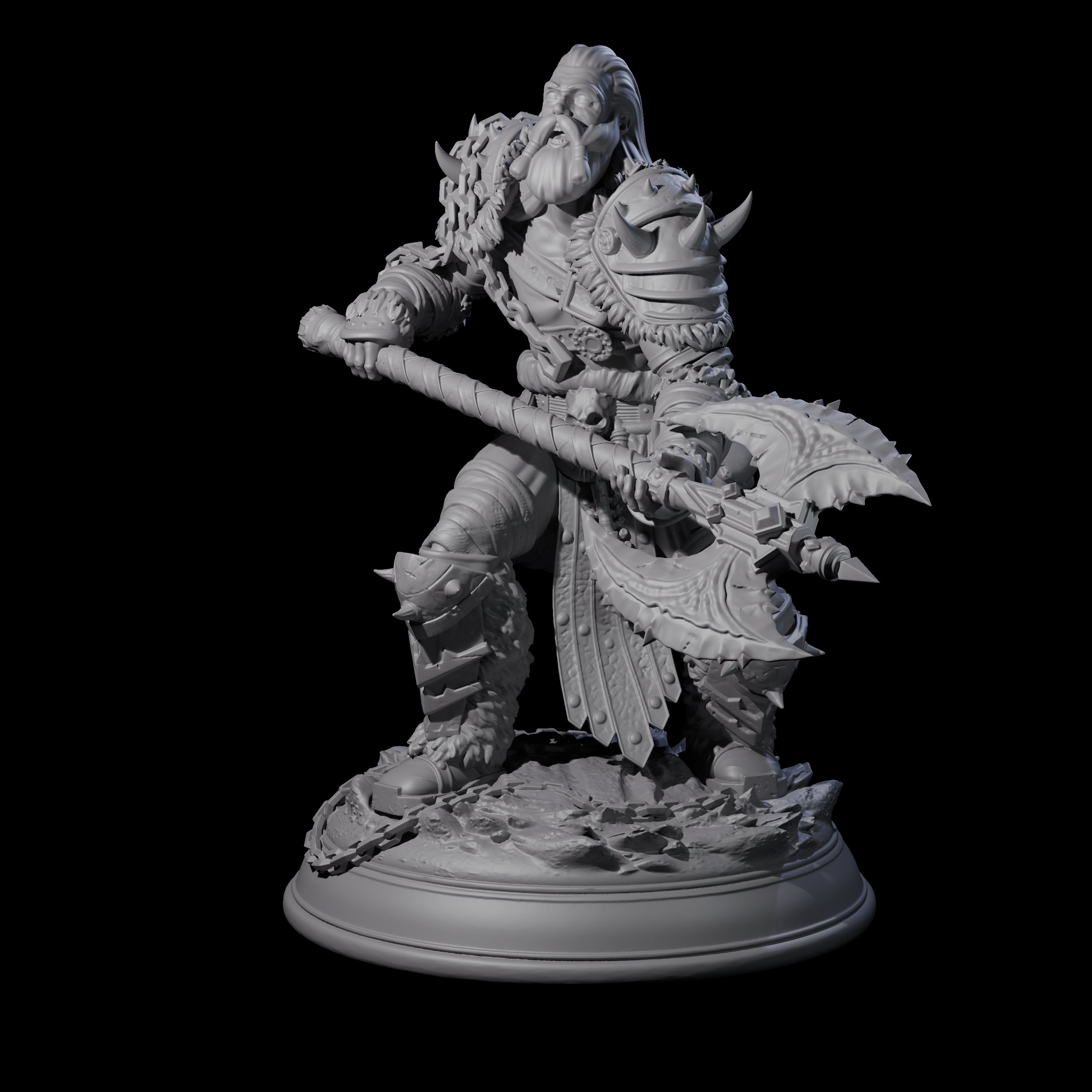 Towering Frost Giant A Miniature for Dungeons and Dragons, Pathfinder or other TTRPGs