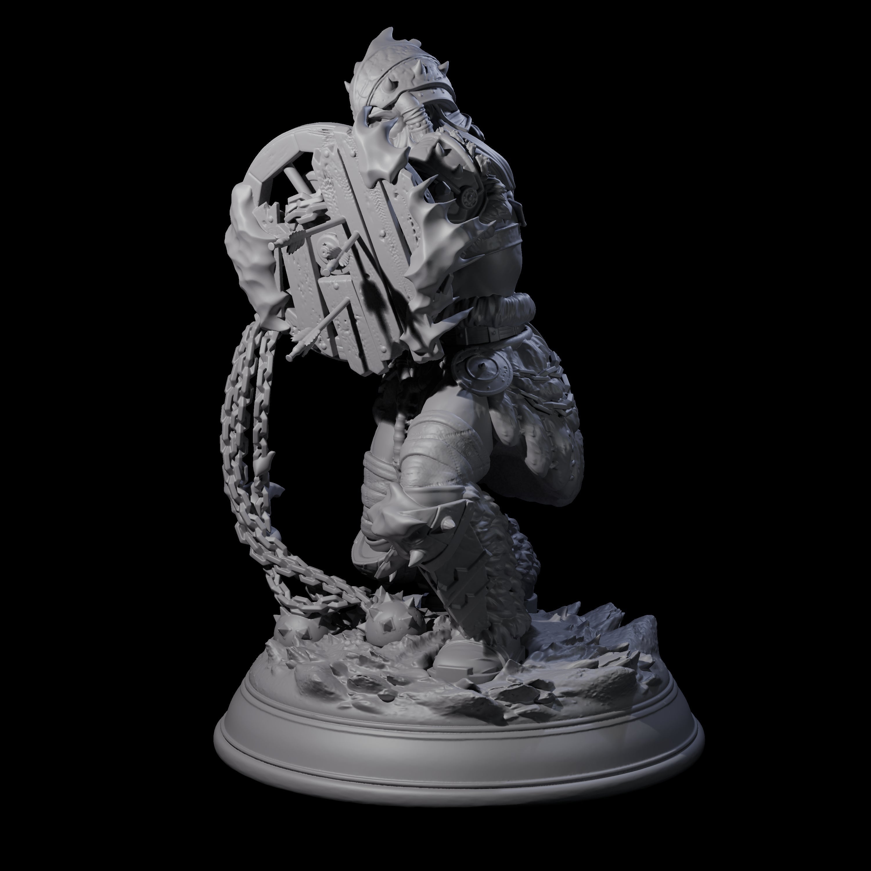 Towering Frost Giant B Miniature for Dungeons and Dragons, Pathfinder or other TTRPGs