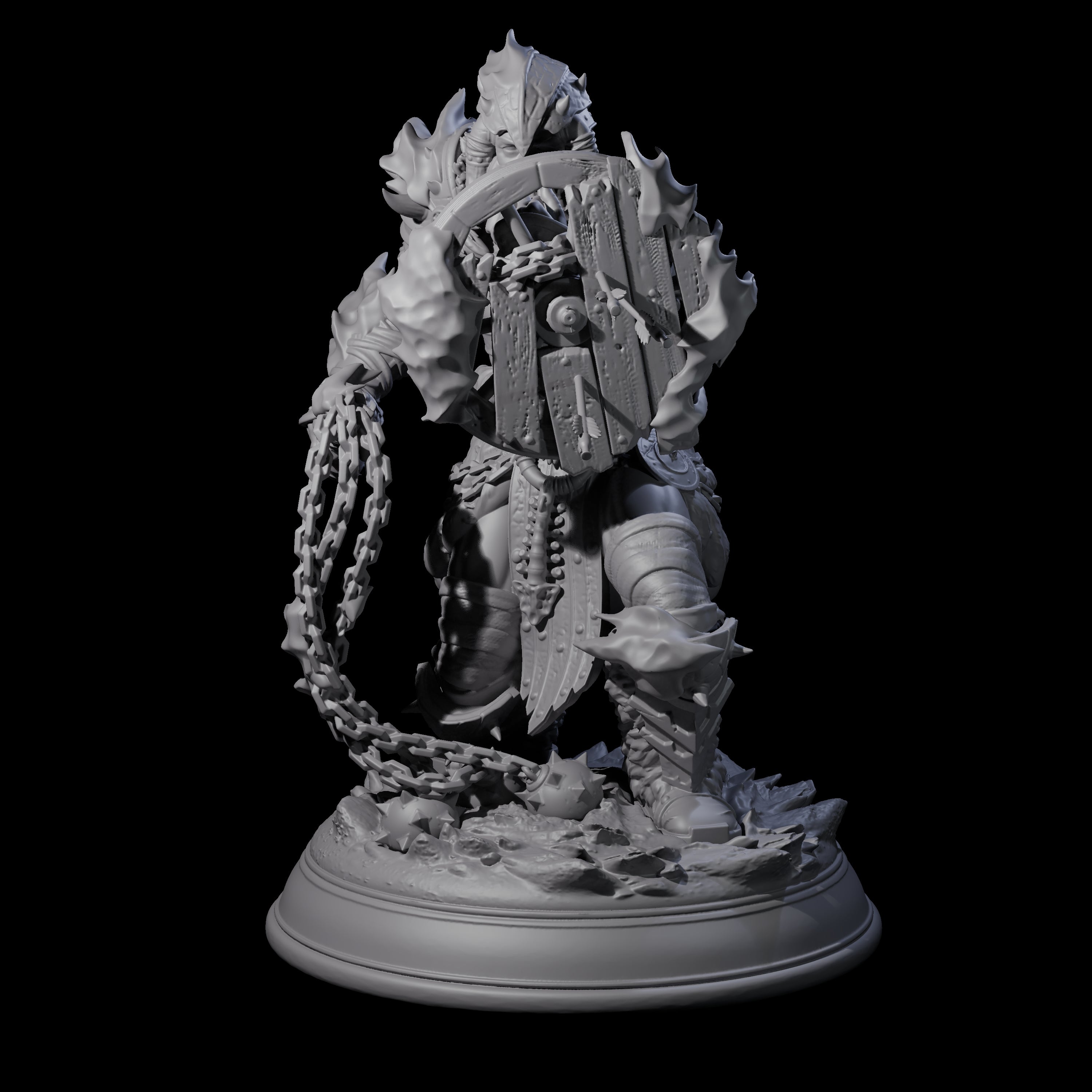 Towering Frost Giant B Miniature for Dungeons and Dragons, Pathfinder or other TTRPGs