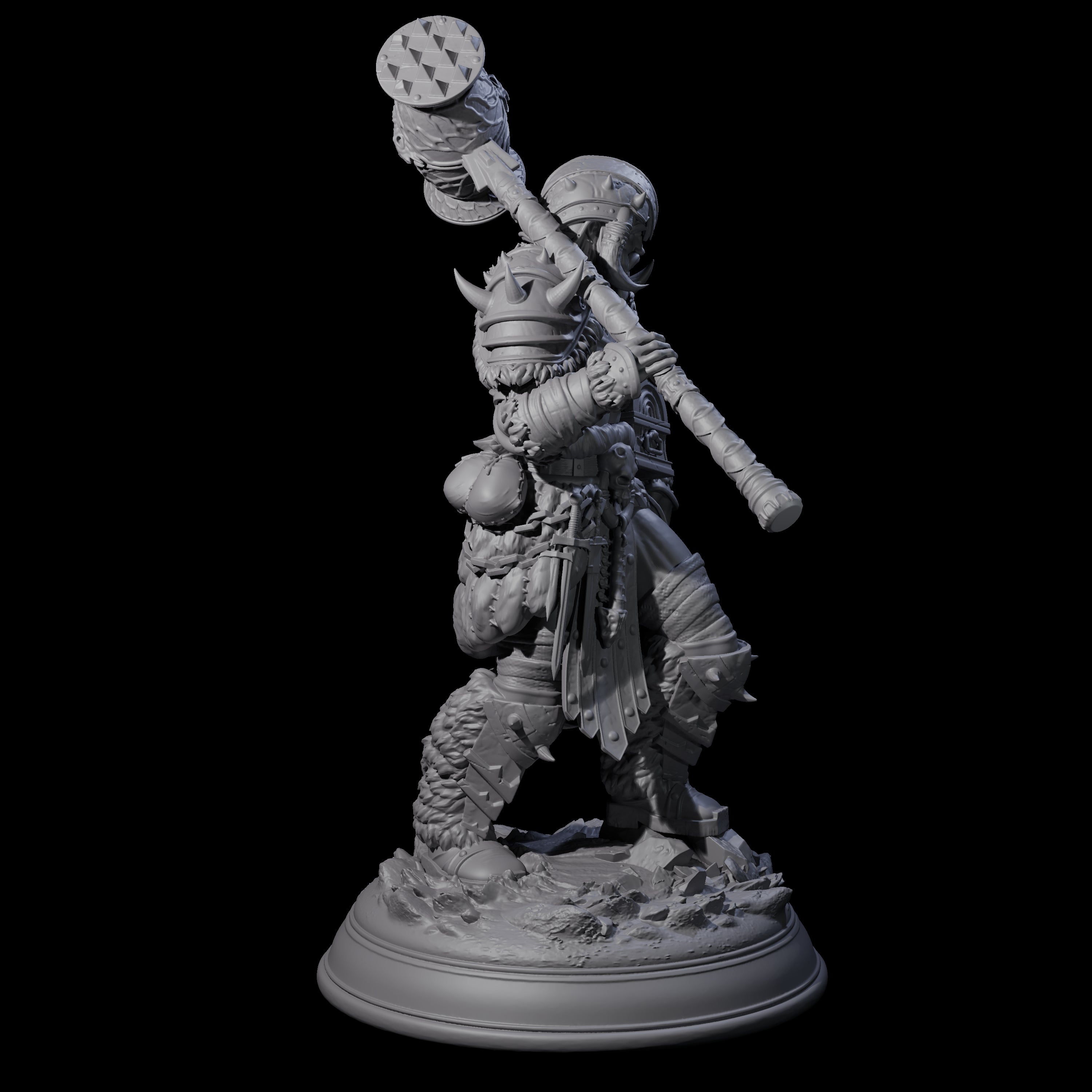 Towering Frost Giant C Miniature for Dungeons and Dragons, Pathfinder or other TTRPGs