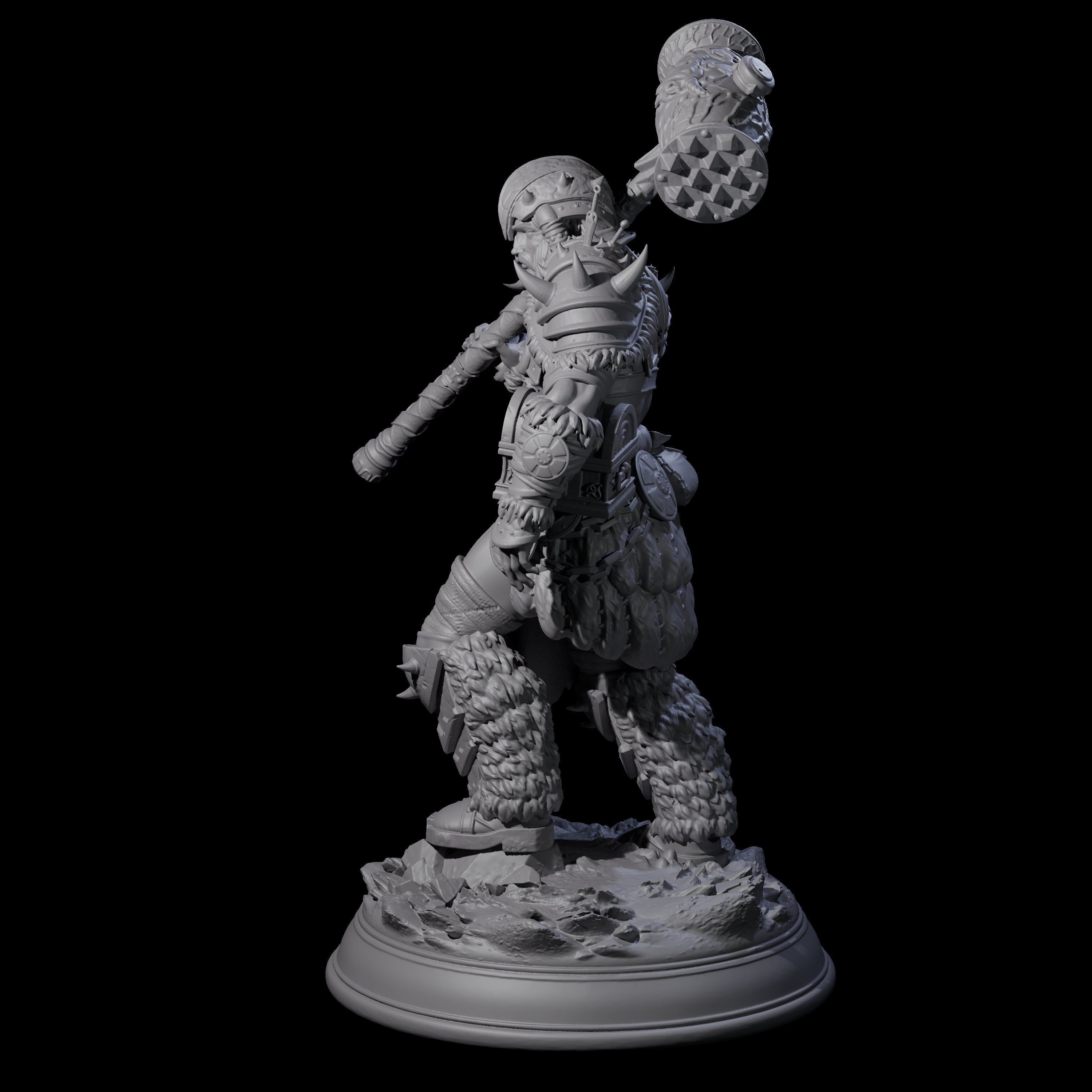 Towering Frost Giant C Miniature for Dungeons and Dragons, Pathfinder or other TTRPGs