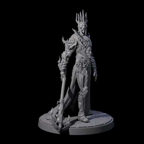 Towering Graveknight A Miniature for Dungeons and Dragons, Pathfinder or other TTRPGs