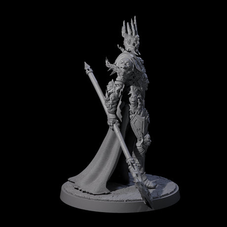 Towering Graveknight A Miniature for Dungeons and Dragons, Pathfinder or other TTRPGs