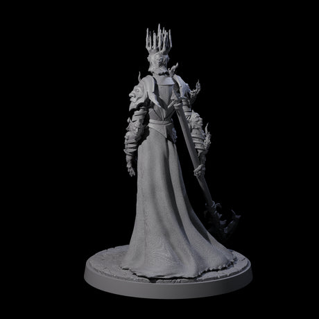 Towering Graveknight A Miniature for Dungeons and Dragons, Pathfinder or other TTRPGs