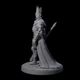Towering Graveknight A Miniature for Dungeons and Dragons, Pathfinder or other TTRPGs