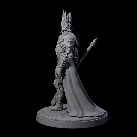 Towering Graveknight A Miniature for Dungeons and Dragons, Pathfinder or other TTRPGs