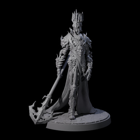 Towering Graveknight A Miniature for Dungeons and Dragons, Pathfinder or other TTRPGs