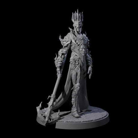 Towering Graveknight A Miniature for Dungeons and Dragons, Pathfinder or other TTRPGs