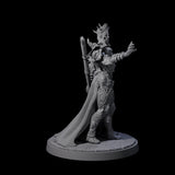 Towering Graveknight B Miniature for Dungeons and Dragons, Pathfinder or other TTRPGs