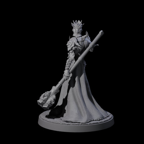 Towering Graveknight B Miniature for Dungeons and Dragons, Pathfinder or other TTRPGs