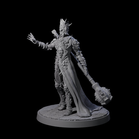 Towering Graveknight B Miniature for Dungeons and Dragons, Pathfinder or other TTRPGs